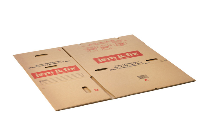 Senior flytteeske 7 mm 584 x 352 x 344 mm